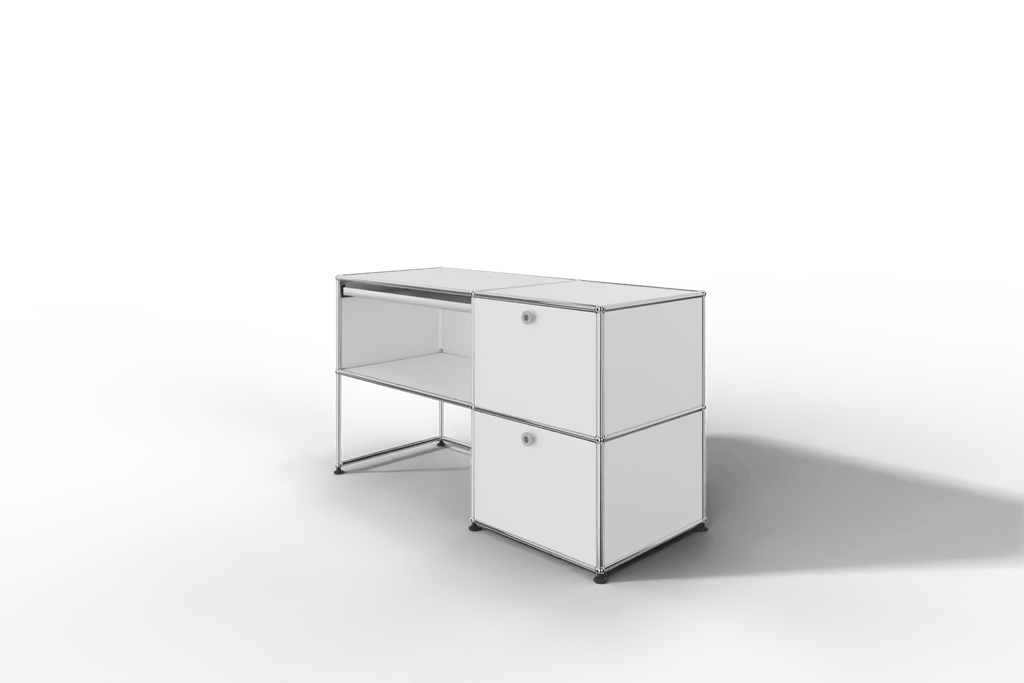 USM Haller Arbeitsplatz mit zwei Klapptüren Produktbild