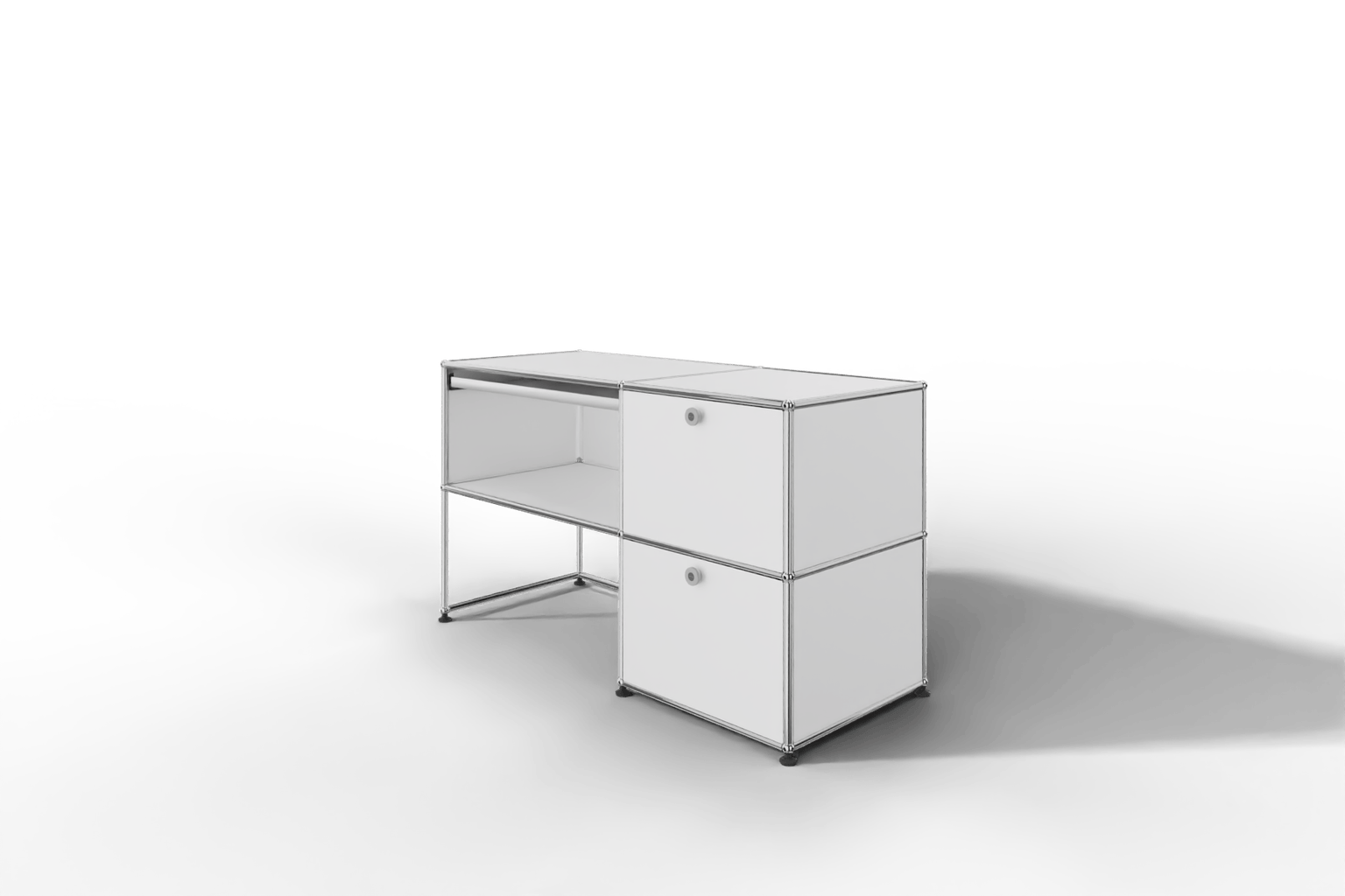 USM Haller Arbeitsplatz mit zwei Klapptüren Produktbild