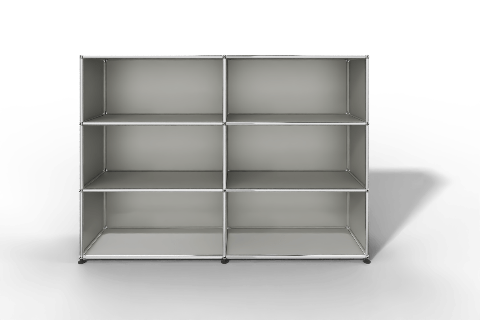 USM Haller Highboard mit 6 offenen Fächern in 14 Farben Produktbild
