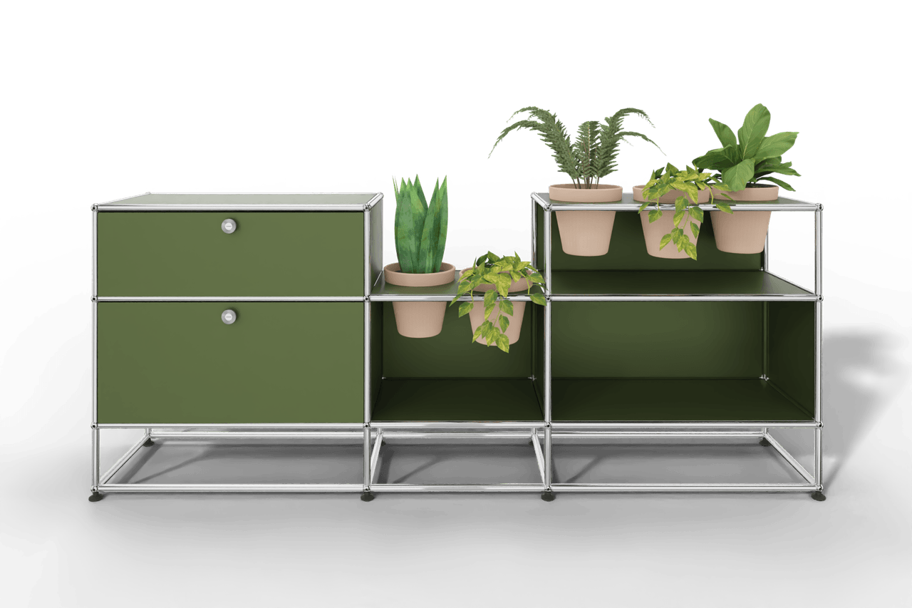 USM Haller Sideboard mit Pflanzeneinlage Produktbild