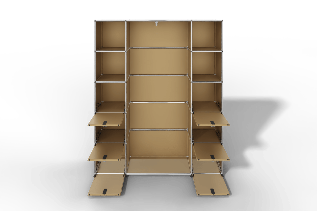 USM Haller Garderobe, 1450 mm breit, mit Klapptüren Produktbild