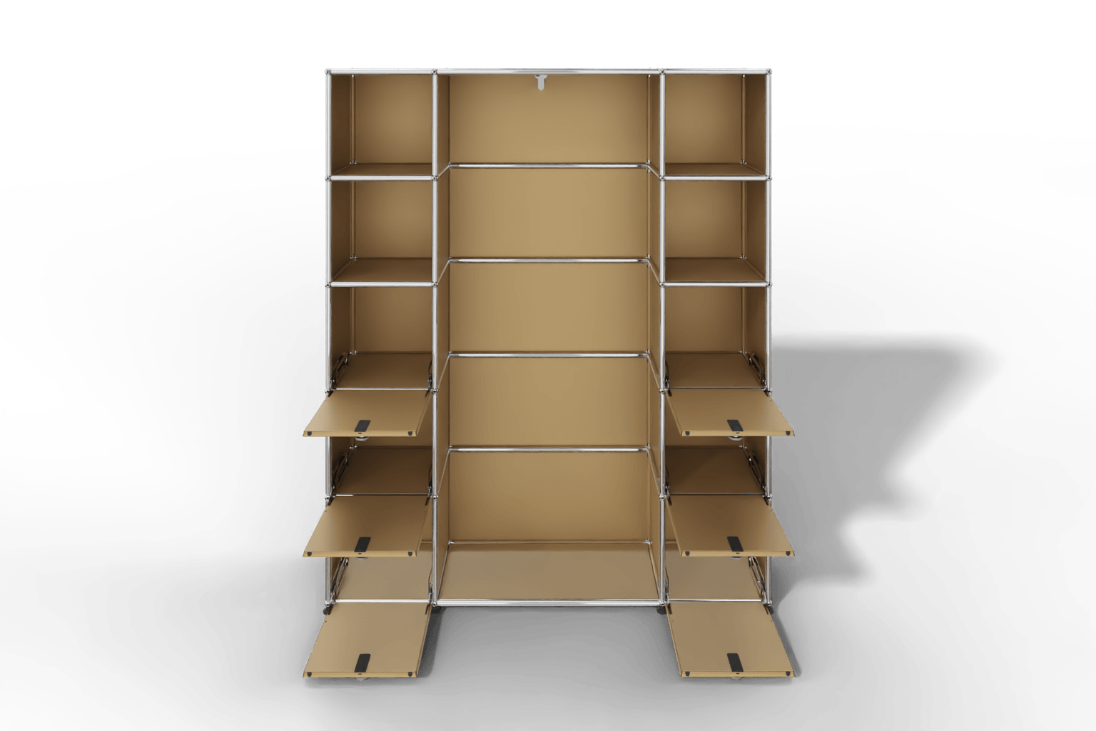 USM Haller Garderobe, 1450 mm breit, mit Klapptüren Produktbild