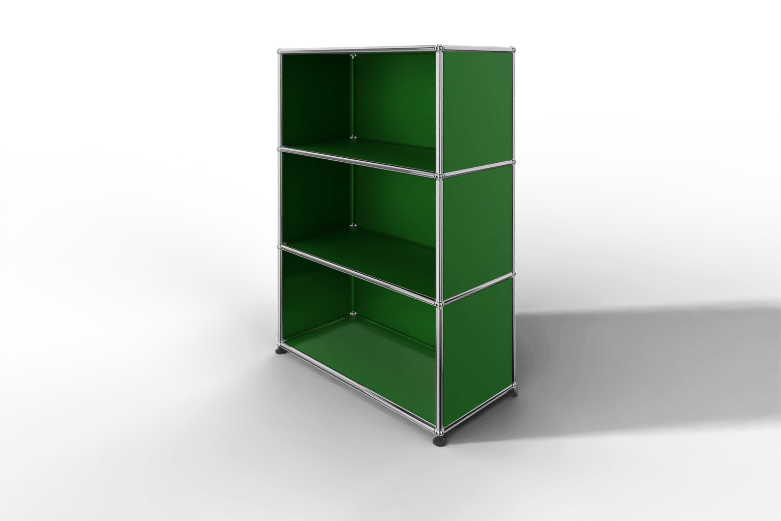 USM Haller Highboard mit 3 offenen Abteilen Produktbild