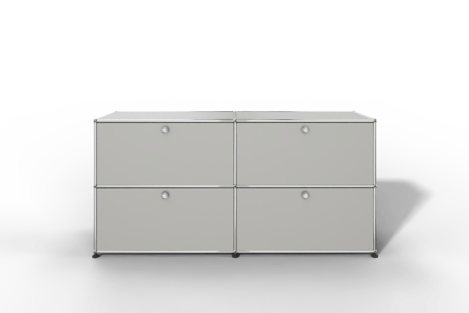 Farbe wählbar - USM Haller Sideboard, mit 4 Klapptüren Produktbild