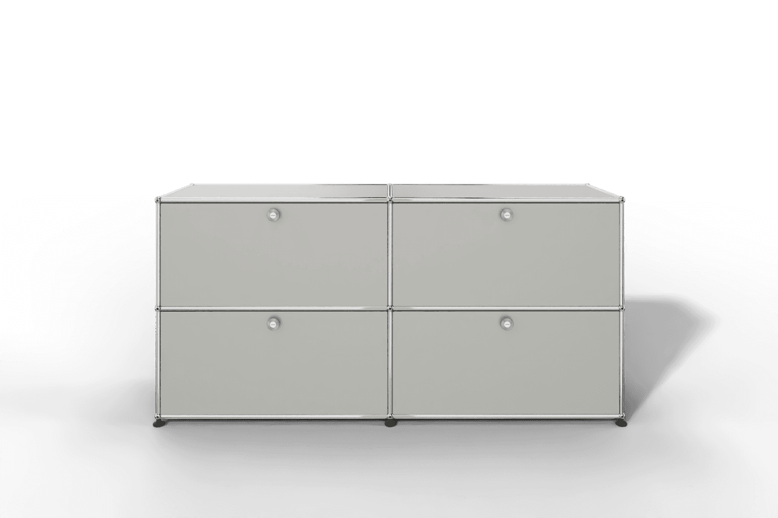 Farbe wählbar - USM Haller Sideboard, mit 4 Klapptüren Produktbild