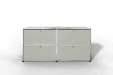 Farbe wählbar - USM Haller Sideboard, mit 4 Klapptüren Produktbild