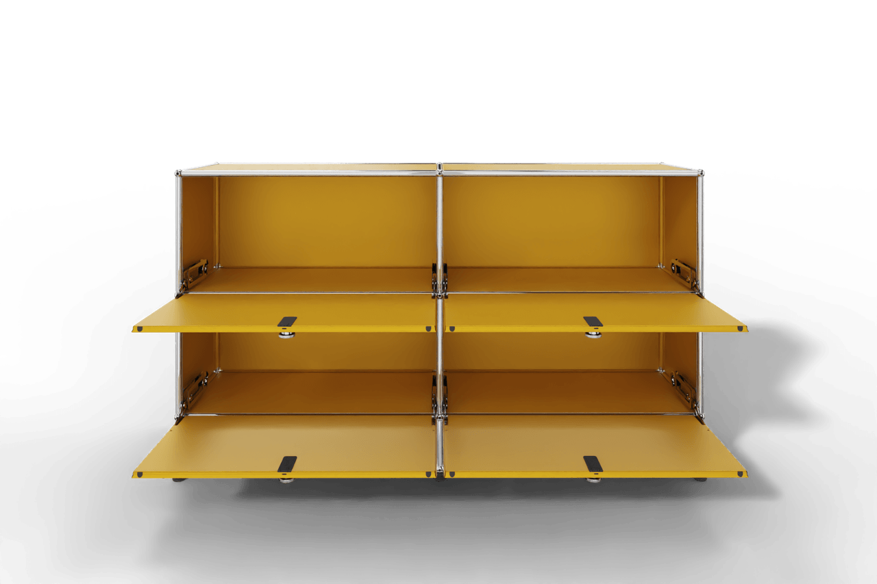 USM Haller Sideboard, mit 4 Klapptüren und Sockel von Paul Schärer & Fritz Haller Produktbild