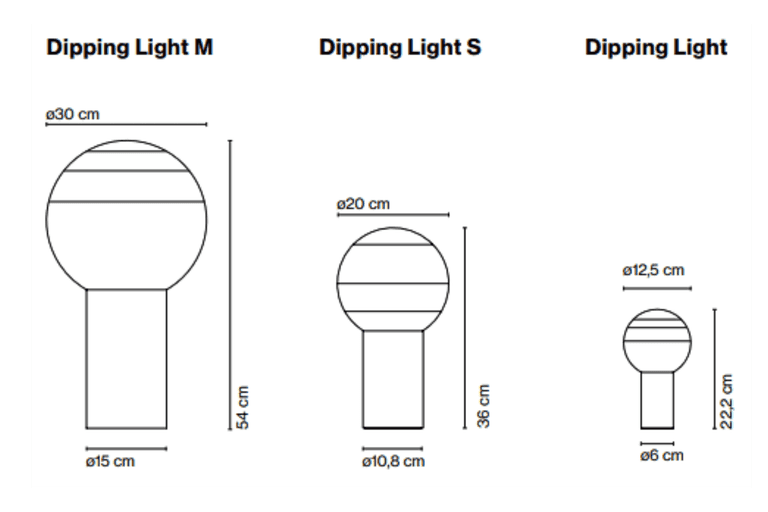 Marset Dipping Light Tischleuchte Produktbild