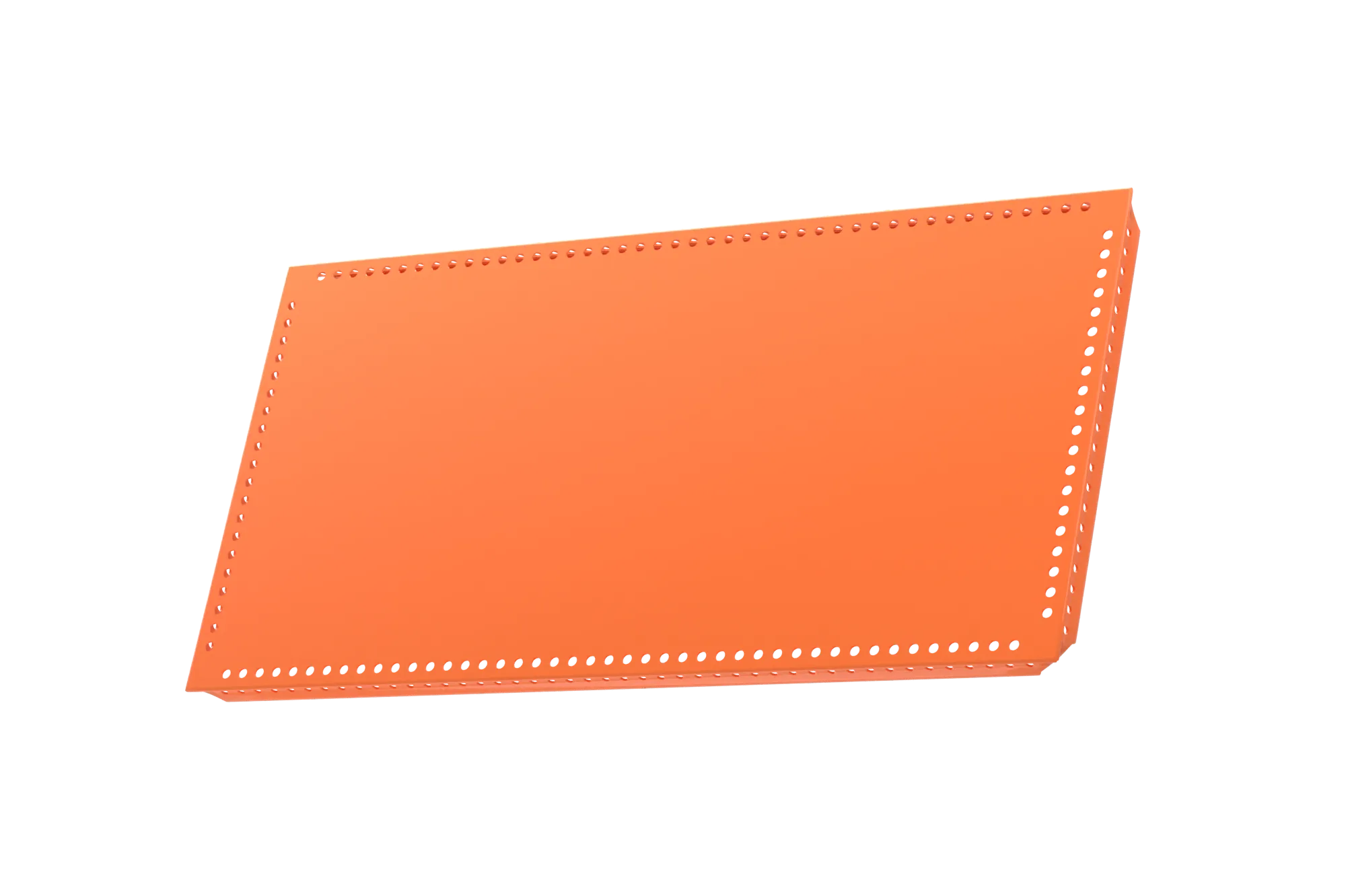 USM Haller Tablar Gelocht Reinorange 500x250 Produktbild