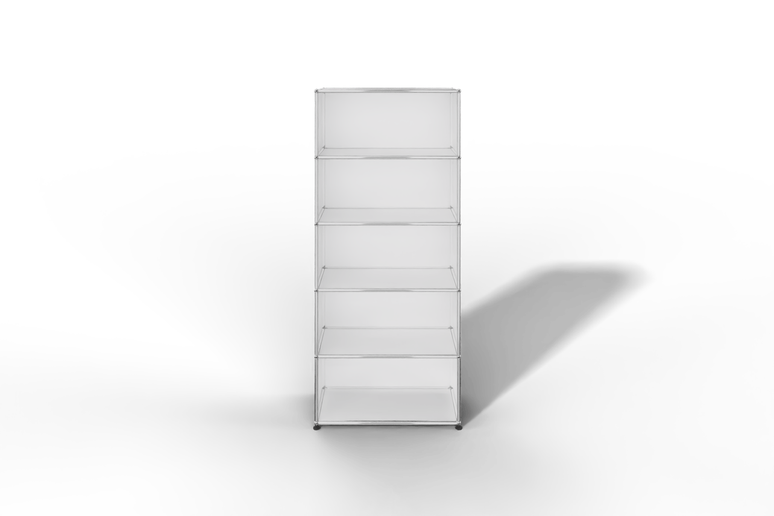 USM Haller Regal hoch mit Rückwand Produktbild