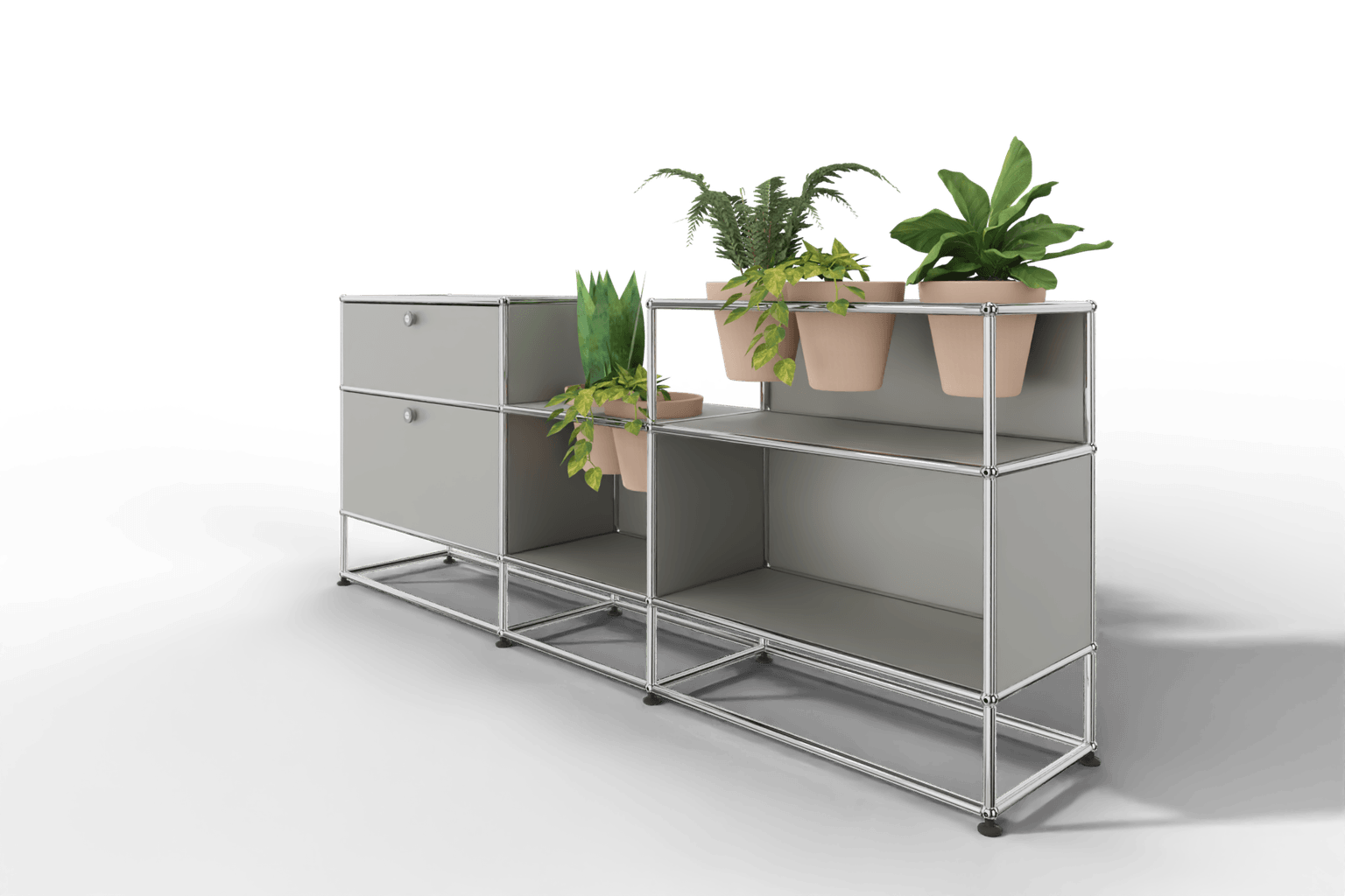 USM Haller Sideboard mit Pflanzeneinlage Produktbild