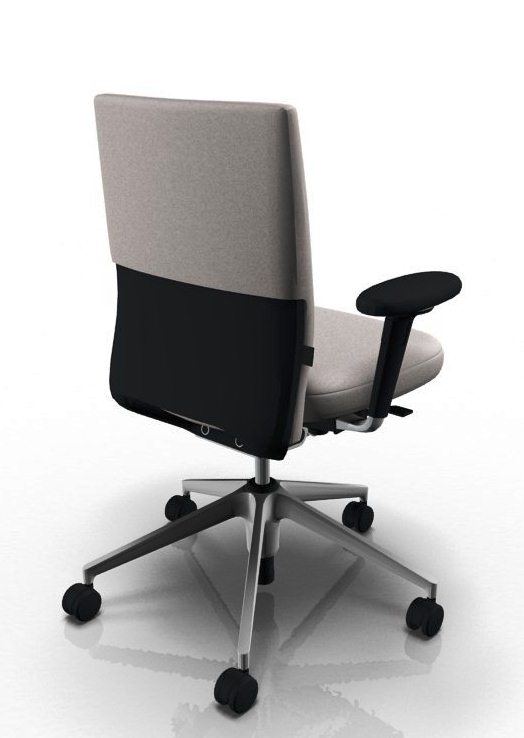 Vitra Drehstuhl ID-Chair Soft, mit Polsterrückenlehne, Plano, VOLLAUSSTATTUNG Produktbild