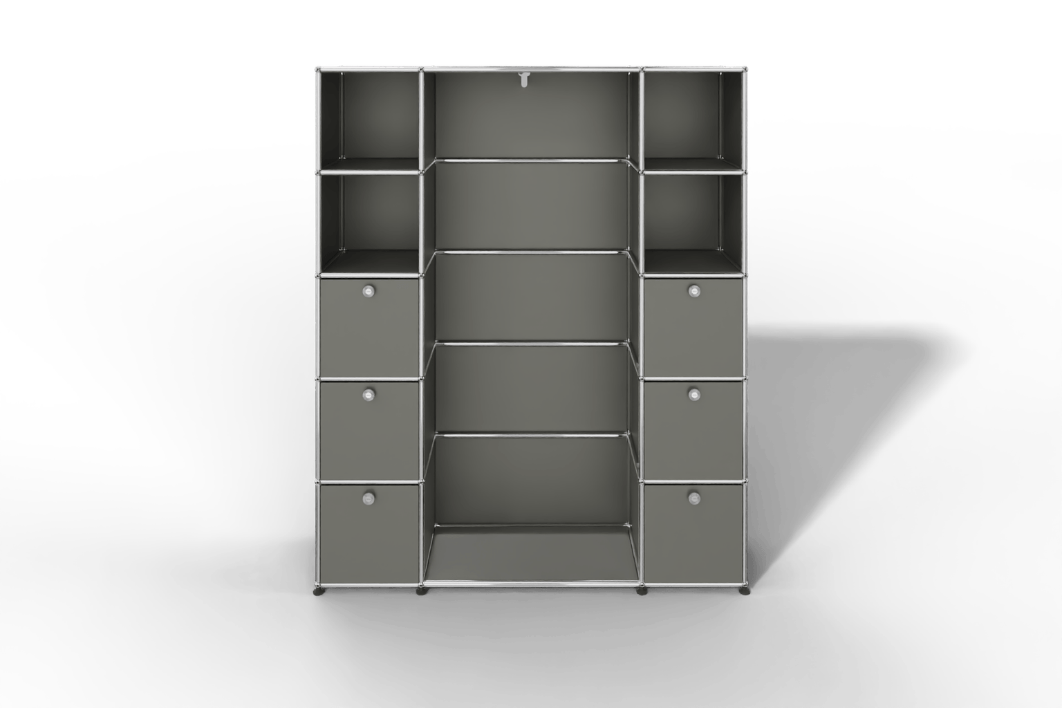 USM Haller Garderobe, 1450 mm breit, mit Klapptüren Produktbild