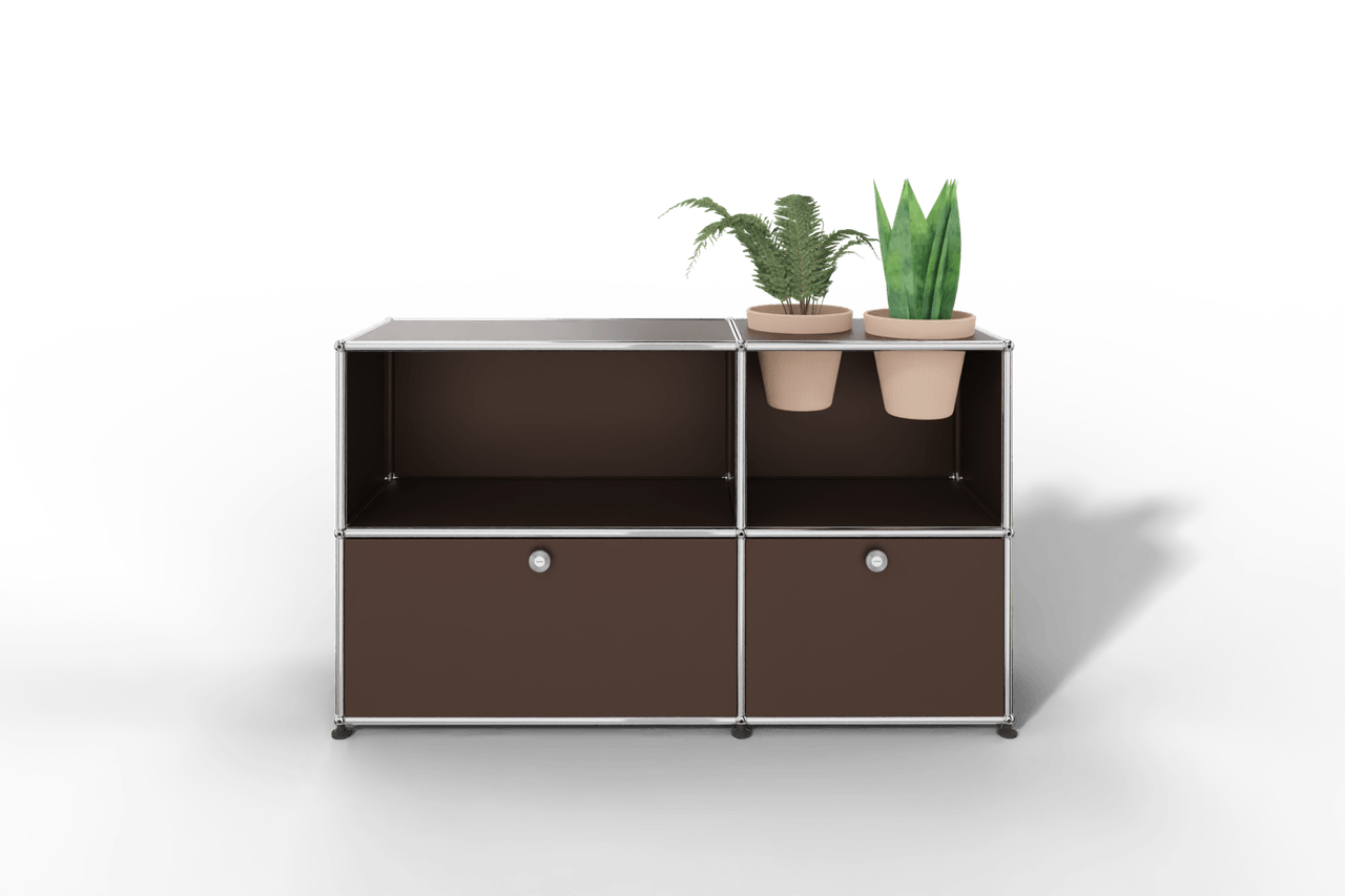 USM Haller Sideboard mit Klapptüren und Pflanzeneinsatz Produktbild