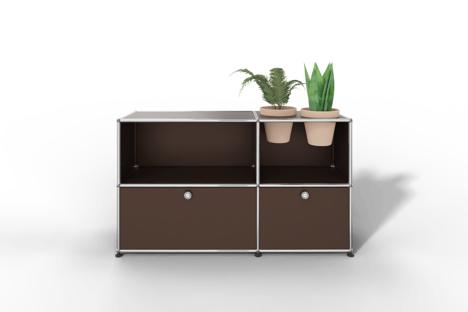 USM Haller Sideboard mit Klapptüren und Pflanzeneinsatz Produktbild