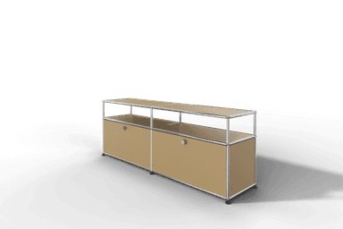 USM Haller Lowboard, mit 2 Klapptüren, von Paul Schärer & Fritz Haller Produktbild