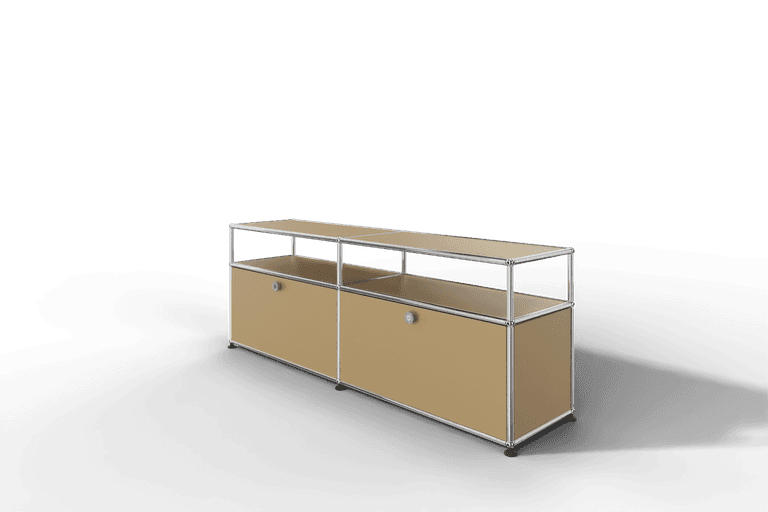 USM Haller Lowboard, mit 2 Klapptüren, von Paul Schärer & Fritz Haller Produktbild