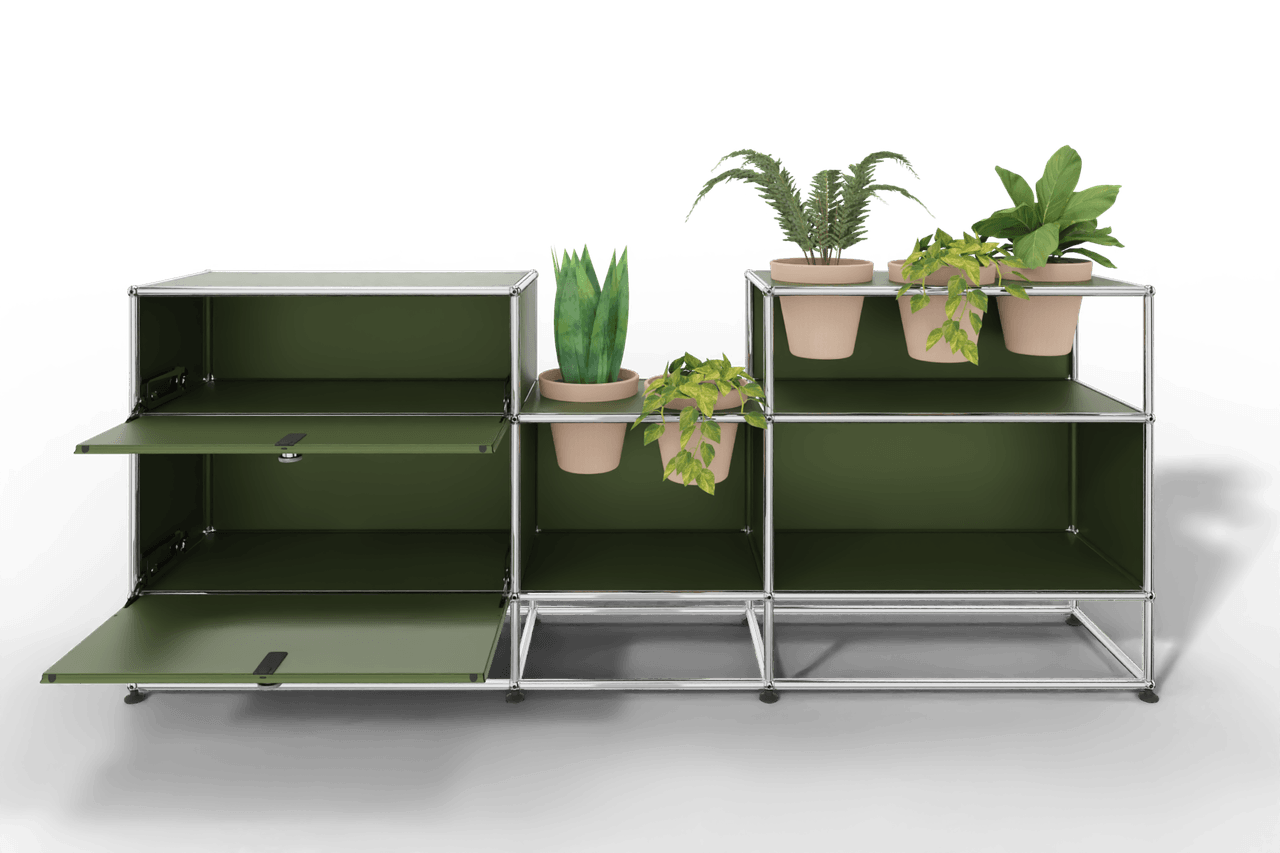 USM Haller Sideboard mit Pflanzeneinlage Produktbild