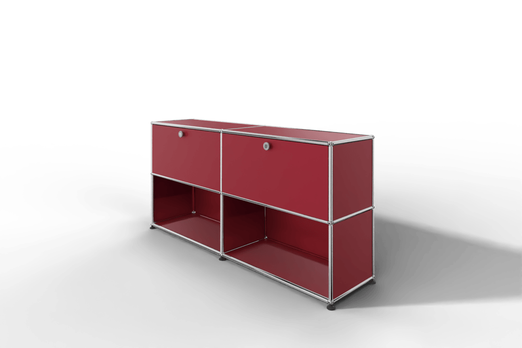 USM Haller Sideboard 4 Elemente mit 2 Klapptüren oben Produktbild