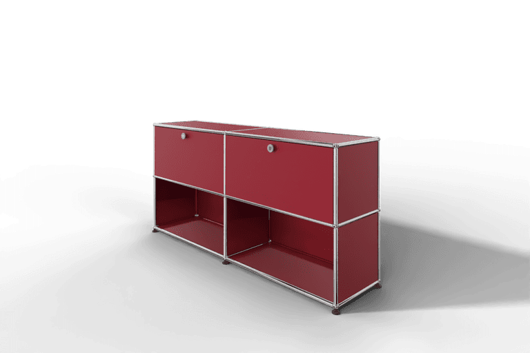 USM Haller Sideboard 4 Elemente mit 2 Klapptüren oben Produktbild
