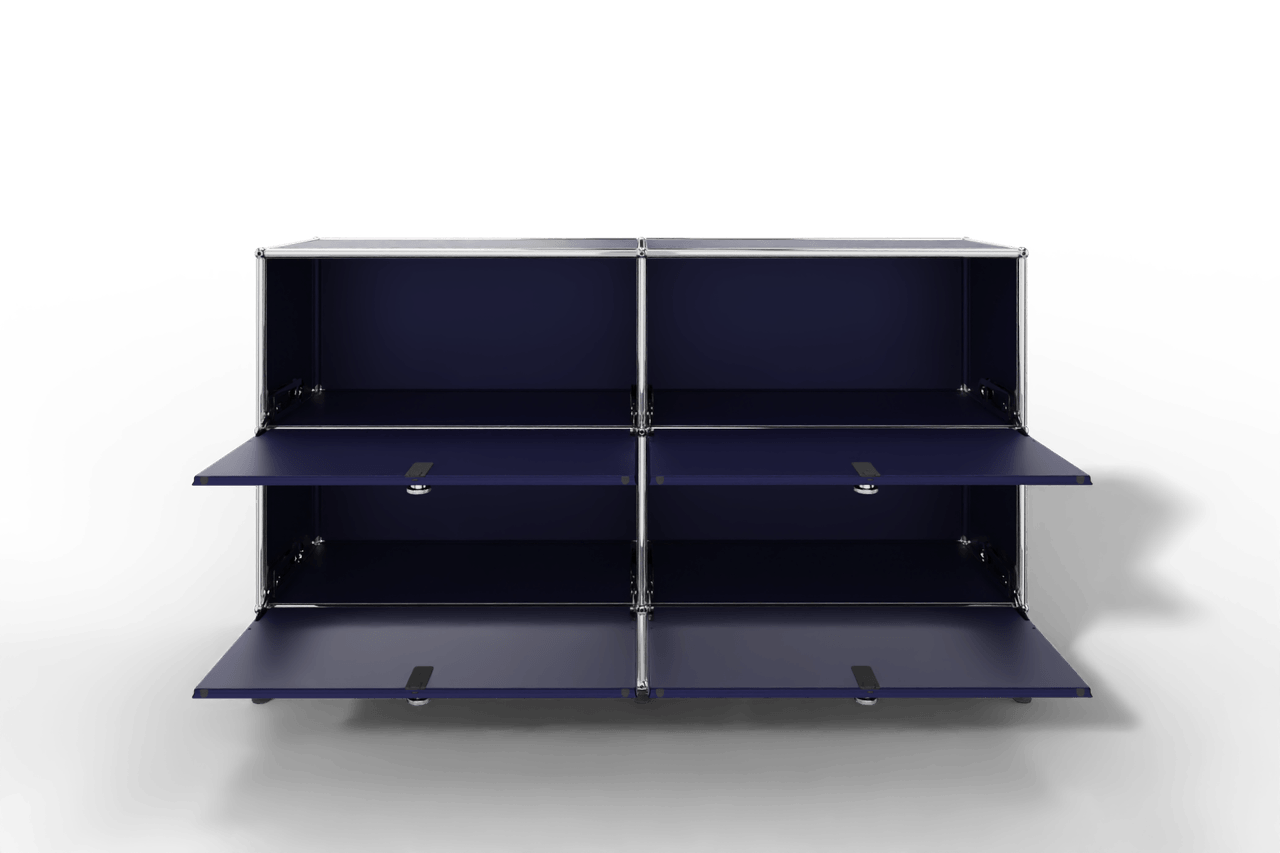 USM Haller Sideboard, mit 4 Klapptüren und Sockel von Paul Schärer & Fritz Haller Produktbild