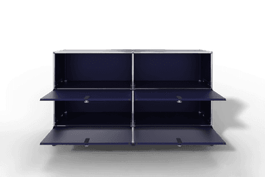 USM Haller Sideboard, mit 4 Klapptüren und Sockel von Paul Schärer & Fritz Haller Produktbild