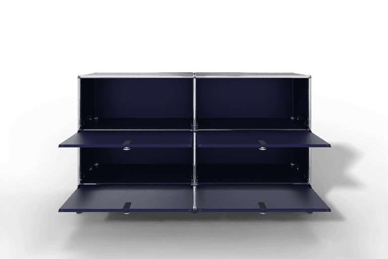USM Haller Sideboard, mit 4 Klapptüren und Sockel von Paul Schärer & Fritz Haller Produktbild