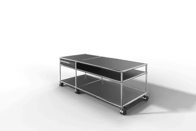 Couchtisch mit Schublade und offenem Fach Produktbild
