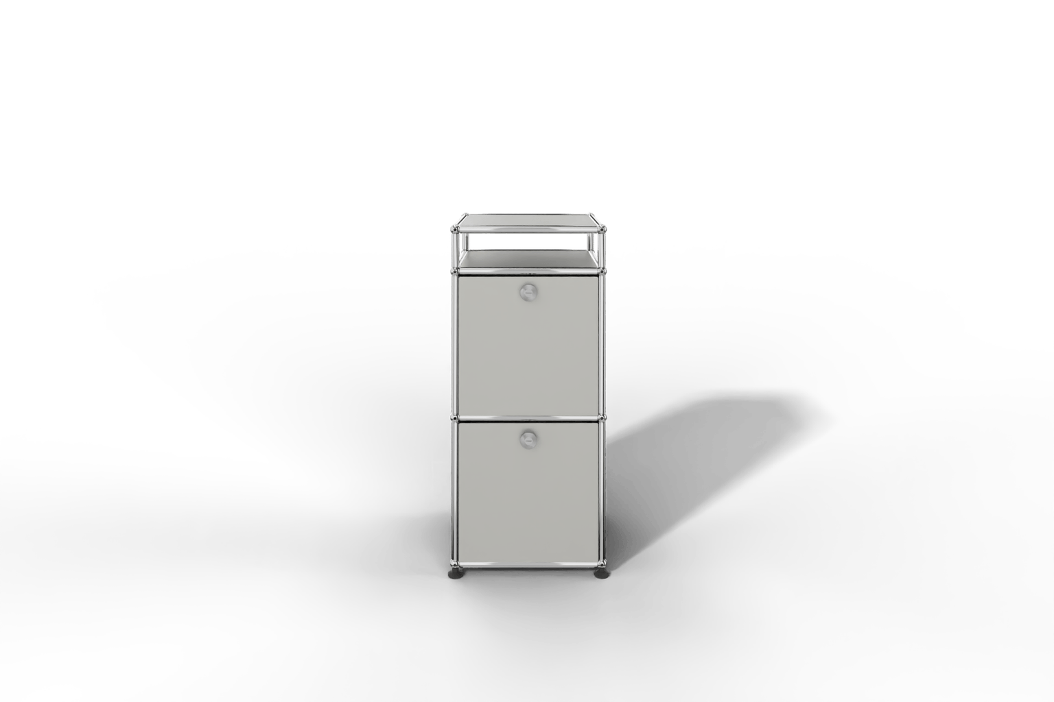 Schmales Highboard mit 2 Klapptüren Produktbild