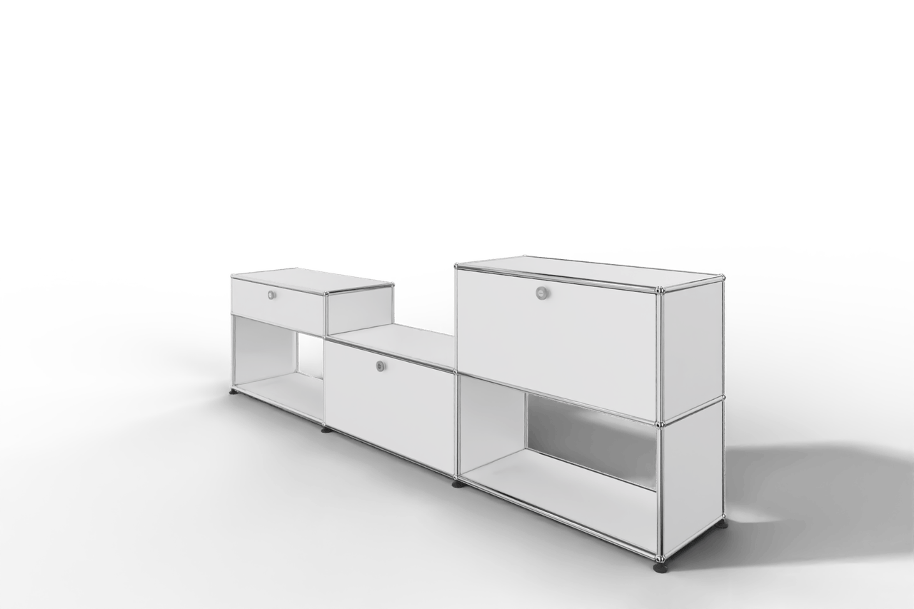 USM Haller Sideboard, 2 Klapptüren und 1 Schubkasten Produktbild