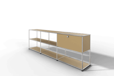 USM Haller Sideboard offen mit einer Klapptüre Produktbild