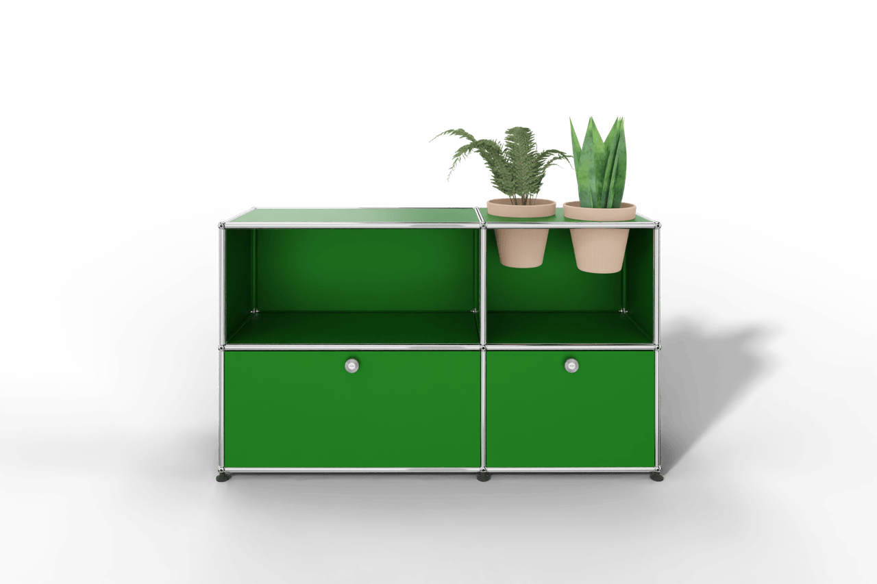 USM Haller Sideboard mit Klapptüren und Pflanzeneinsatz Produktbild