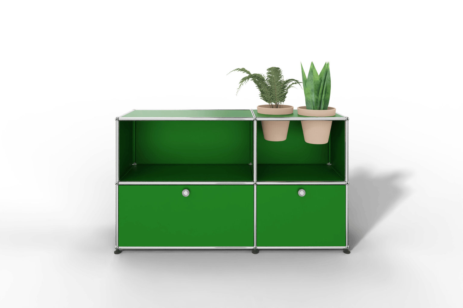 USM Haller Sideboard mit Klapptüren und Pflanzeneinsatz Produktbild