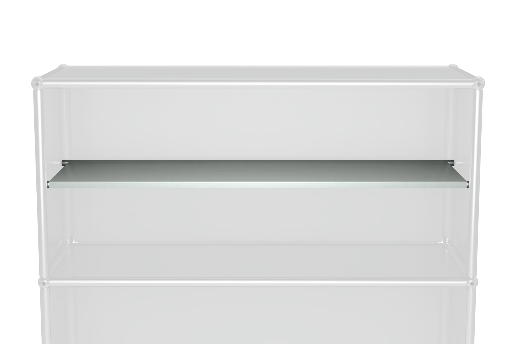 USM Haller Zwischentablar Größe wählbar, wahlweise Metall oder Glas Produktbild