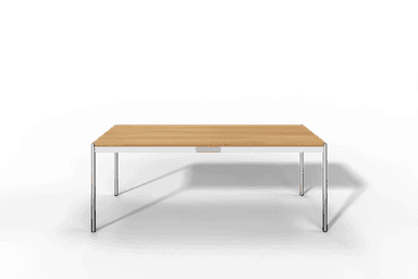 USM Haller Tisch, Tiefe 750 mm, Holz furniert, geölt / lackiert, Oberfläche wählbar, Länge wählbar Produktbild