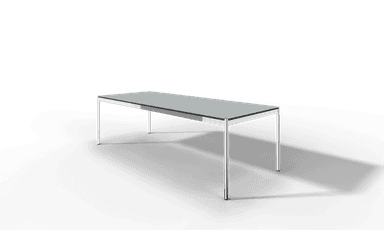 USM Haller Tisch, Tiefe 1000 mm, Linoleum beschichtet, aus 5 Farben wählbar, Tischlänge wählbar Produktbild