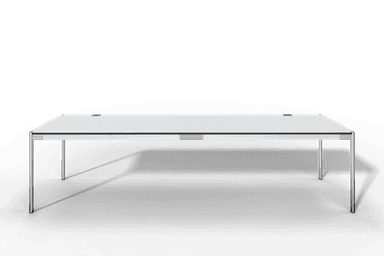 USM Haller Tisch Plus,Tiefe 750 mm, Oberfläche Kunstharz Produktbild