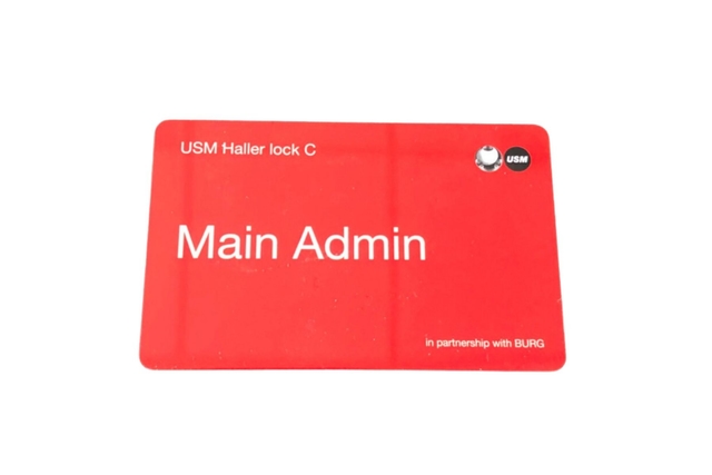 USM Haller Main Admin-Karte für Schloss C