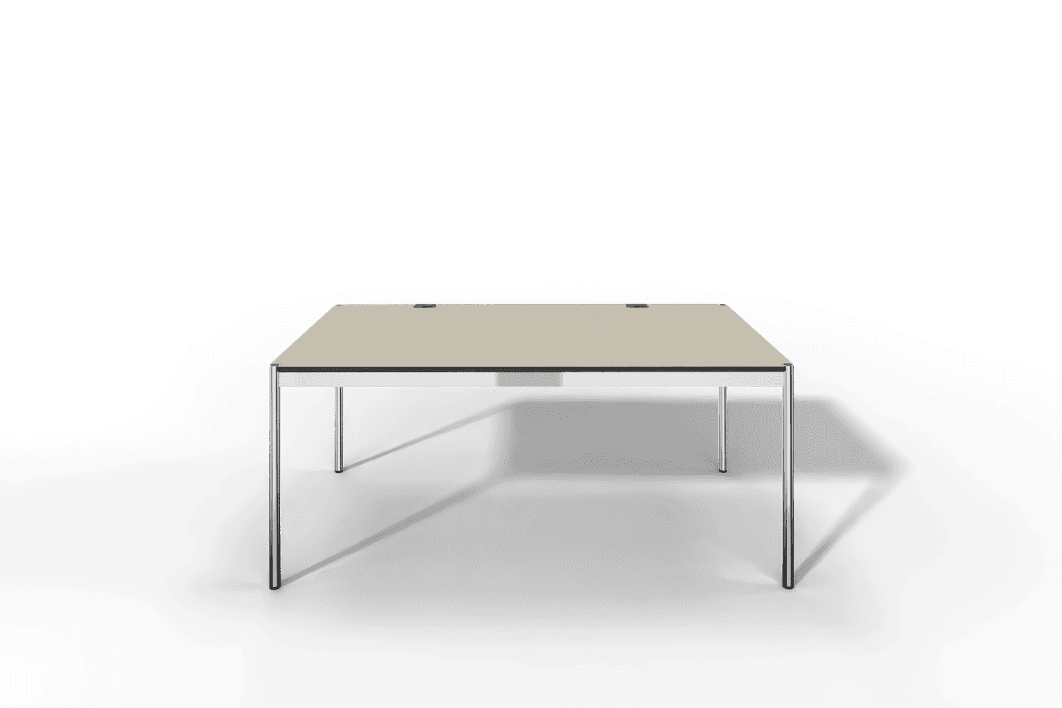 USM Haller Tisch Plus,Tiefe 1000 mm, Oberfläche Linoleum Produktbild