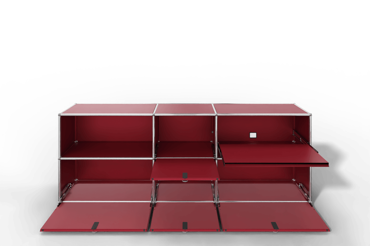 USM Haller Sideboard, 4 Klapptüren, 1 Ausziehtablar Produktbild