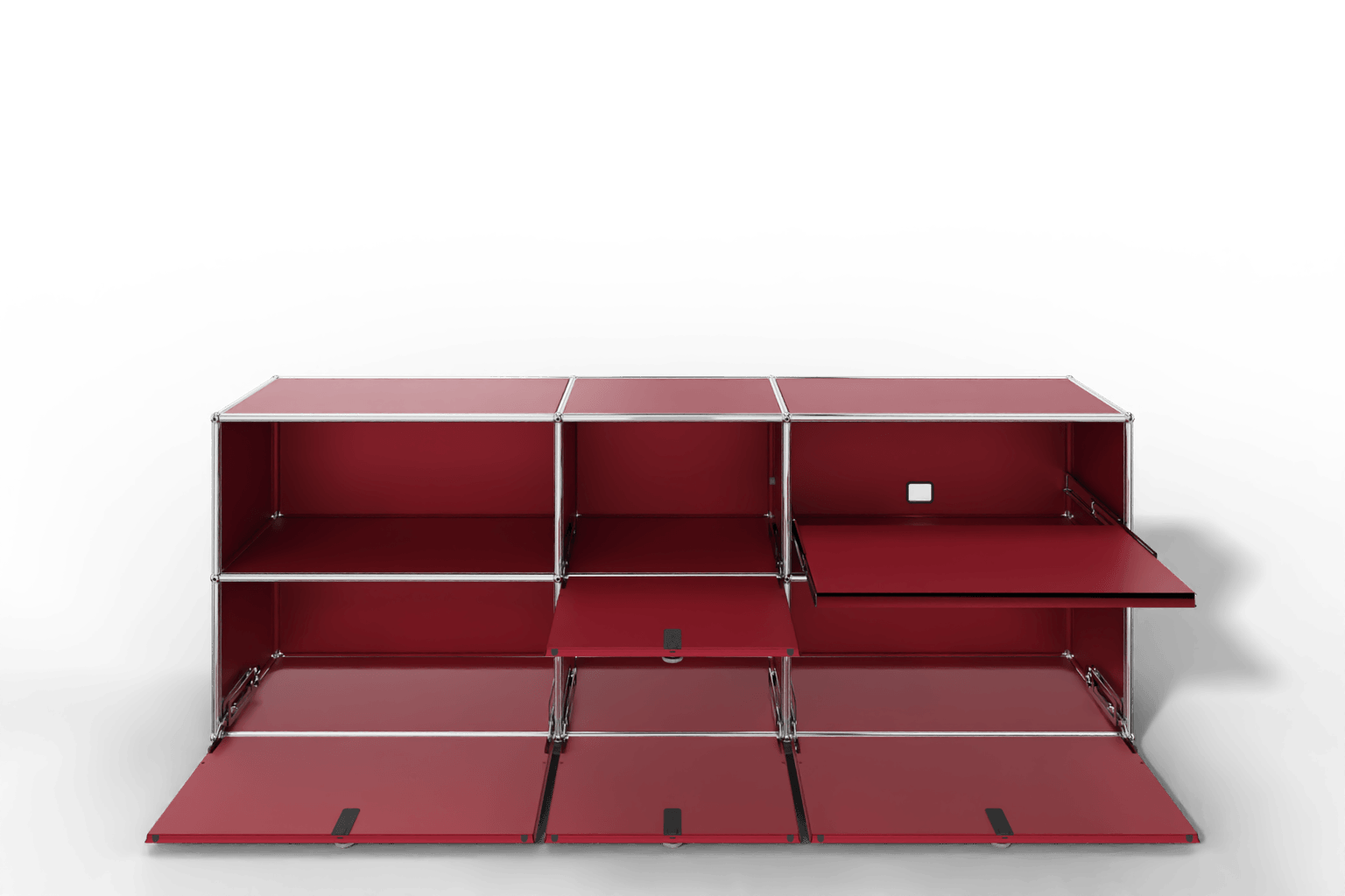USM Haller Sideboard, 4 Klapptüren, 1 Ausziehtablar Produktbild