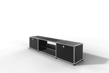 USM Haller TV-Lowboard mit Mittelteil und Zwischentablar Produktbild