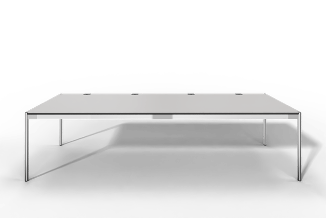 USM Haller Tisch Plus,Tiefe 1000 mm, Oberfläche Kunstharz