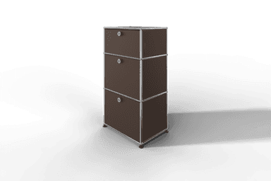 USM Haller schmales Highboard mit 3 Klapptüren. Produktbild