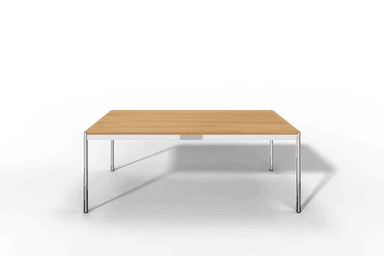USM Haller Tisch, Tiefe 1000 mm, Holz furniert, geölt / lackiert, Oberfläche wählbar, Länge wählbar Produktbild