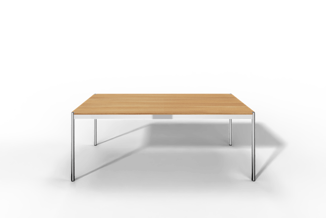 USM Haller Tisch, Tiefe 1000 mm, Holz furniert, geölt / lackiert, Oberfläche wählbar, Länge wählbar