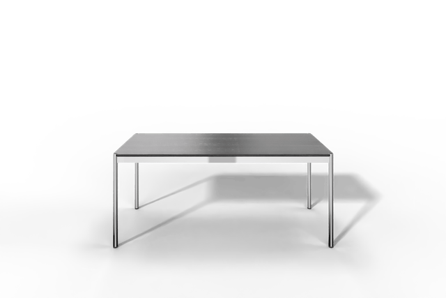USM Haller Tisch, Tiefe 750 mm, Holz furniert, geölt / lackiert, Oberfläche wählbar, Länge wählbar