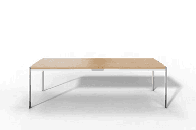 USM Haller Tisch, Tiefe 750 mm, Holz furniert, geölt / lackiert, Oberfläche wählbar, Länge wählbar Produktbild