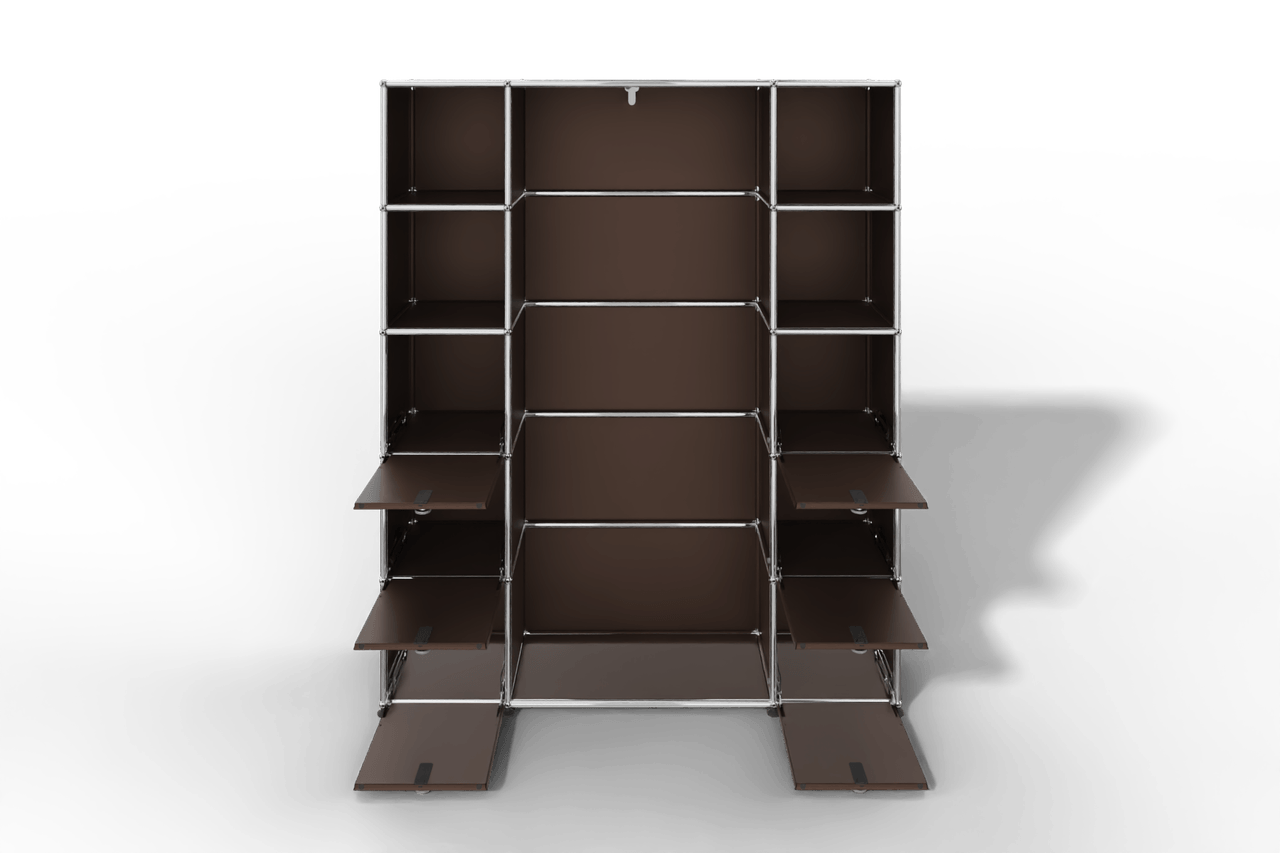 USM Haller Garderobe, 1450 mm breit, mit Klapptüren Produktbild
