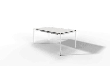 USM Haller Tisch, Tiefe 1000 mm, in Fenix, aus 3 Farben wählbar, Tischlänge wählbar Produktbild